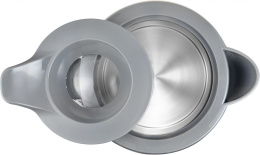 Чайник электрический Polaris PWK 1220C 1.2л. 2200Вт серый корпус: пластик