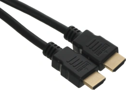 Кабель аудио-видео LAZSO WH-111 HDMI m - HDMI m 3м. позолоч.конт. черный WH-111 3M