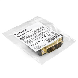 Переходник HDMI-DVI ExeGate EX-A-HDMI-DVI-1 (19F/19M, позолоченные контакты) EX294705RUS