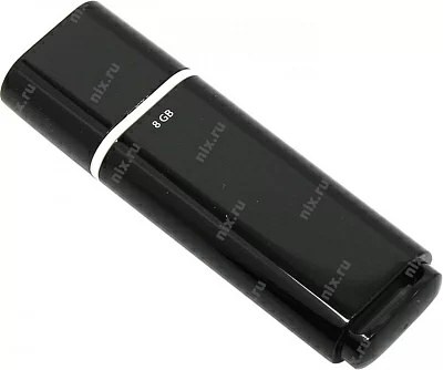 USB 2.0 QUMO 8GB Optiva 01 Black [QM8GUD-OP1-black]