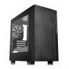 Корпус mATX Thermaltake Versa H18 Window, Micro-Tower, без БП,  черный [ca-1j4-00s1wn-00]