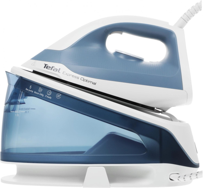 Парогенератор Tefal Express Optimal SV4110E0,  синий / белый