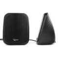 Акустич. система 2.0 Gembird SPK-100, черный, 6 Вт, регулятор громкости, USB-питание