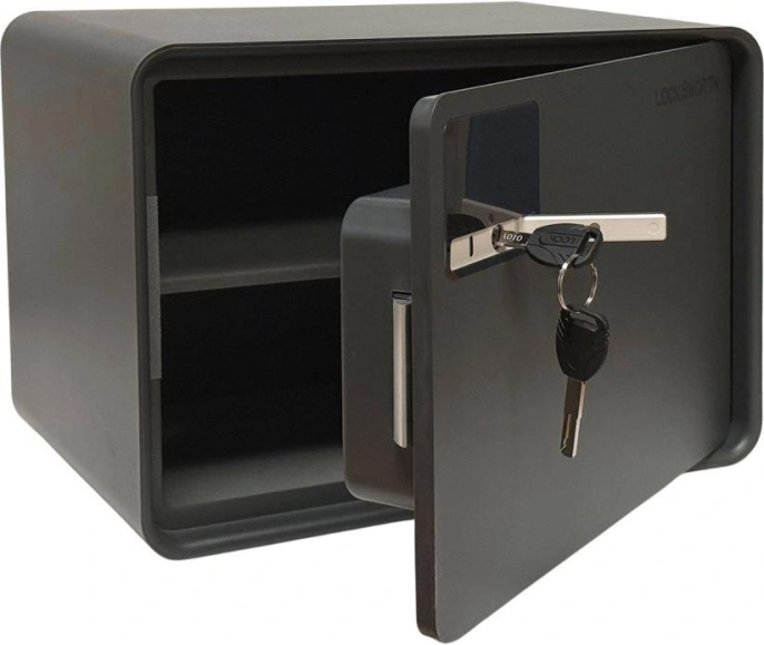 Сейф мебельный LockSworth VS4524-BK взломостойкий встраиваемый 440x350x340мм электронный/ключевой