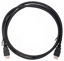 Кабель аудио-видео Cactus CS-HDMI.1.4-1.5,  HDMI (m) -  HDMI (m),  ver 1.4,  1.5м, GOLD,  черный
