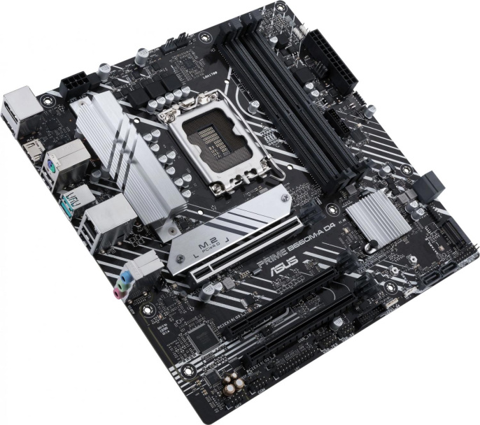 Материнская плата Asus PRIME B660M-A D4-CSM {LGA1700 micro-ATX 4xDDR4 2xPCIEx16 2xPCIEx1 3xM.2 HDMI DP GLAN}