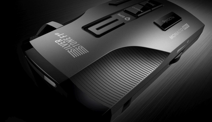 Радар-детектор Silverstone F1 MONACO PRO GPS приемник черный