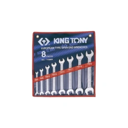 Набор рожковых ключей KING TONY 6-22 мм 8 предметов 1108MR