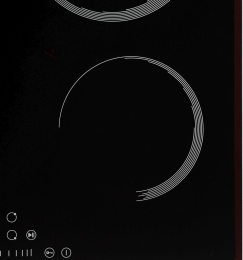 Электрическая варочная поверхность Krona Orsa 60, конфорок: 4 шт.,  стеклокерамика,  независимая, черный