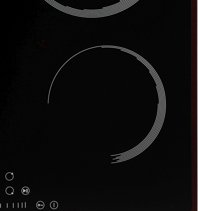 Электрическая варочная поверхность Krona Orsa 60, конфорок: 4 шт.,  стеклокерамика,  независимая, черный