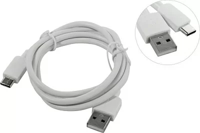 Defender 87495 Кабель USB2.0 AM-- USB-C M 1м White