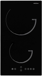 Индукционная варочная поверхность Krona Vento 30 BL V1, конфорок: 2 шт.,  стеклокерамика,  независимая, черный