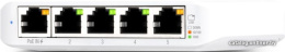 Настраиваемый коммутатор Ubiquiti UniFi Switch Flex Mini настраиваемый (smart), настольный, матрица 5 Гбит/с, 7.44 Mpps, 5xGbit, PoE