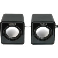 Dialog Colibri AC-02UP BLACK {акустические колонки 2.0, 5W RMS, питание от USB}