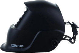 Маска сварщика RedVerg RD-WM 305 филь.:хамел. кл.:1/1/1/2 см.экр.90x35мм черный RD-WM 305/АСФ100