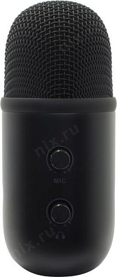 Микрофон для трансляций FIFINE K678 (Конденсаторный, проводной, Кардиоида, mini-USB / разъем 3.5 мм для подключения наушников, кабель 2м