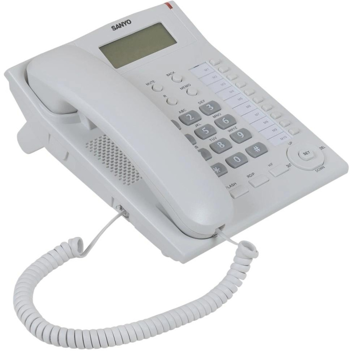 Проводной телефон Sanyo RA-S517W, белый