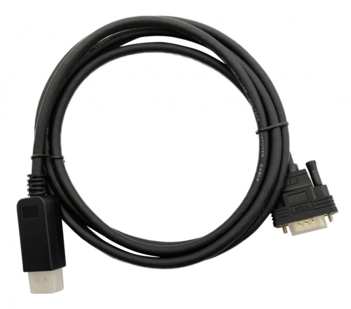 ESPADA Кабель 1.1v DisplayPort m VGA m 2м черный