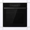 Духовой шкаф электрический Gorenje BPS6737E14BG,  77л,  дверца с 4 стеклами,  черный