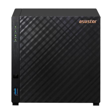 Сетевое хранилище ASUSTOR AS1104T 4-Bay NAS/CPU 2Core 1.4GHz/1GBDDR4/noHDD,LFF HDD,SSD /1x1GbE LAN /2xUSB3.2/