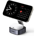 Зарядное устройство магнитное беспроводное 2-в-1 UGREEN W526 35278 2-in-1 Magnetic Wireless Charger для Iphone&AirPods 7,5W. Цвет: серый космос (35278_)