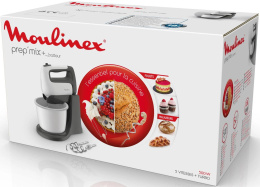 Миксер стационарный Moulinex HM464110 500Вт белый/черный 7211004511