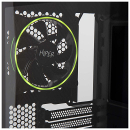 Корпус ATX HIPER PB81, Midi-Tower, без БП,  черный