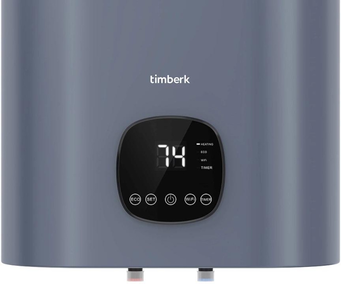 Водонагреватель Timberk Home Intellect TWS E50 N61 V WF 2кВт 50л электрический настенный/серый