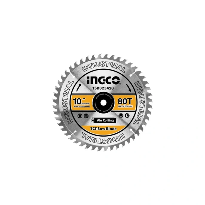 Диск пильный TCT по алюминию (254х30 мм; 80Т) INGCO TSB325428