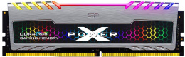 Память DDR4 8GB 3600MHz Silicon Power SP008GXLZU360BSB Xpower Turbine RGB RTL Gaming PC4-28800 CL18 DIMM 260-pin 1.35В kit single rank с радиатором Ret