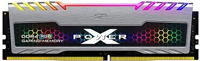 Silicon Power DDR4 DIMM 8GB SP008GXLZU320BSB PC4-25600, 3200MHz Xpower Turbine