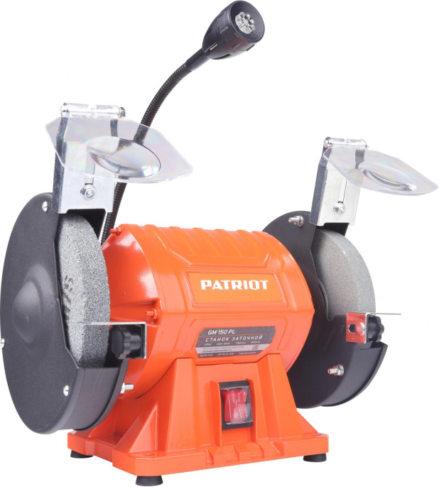 Точильный станок Patriot GM 150 PL Expert,  375Вт [160301533]