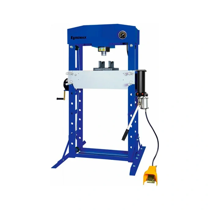 Гидравлический пресс Rossvik 50т напольный, ручной/пневматический привод, цвет синий RAL 5005 HJ0811CE.5005 (HJ0811CE (SD0811CE))