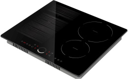 Индукционная варочная поверхность Simfer H60I74S006, стеклокерамика,  независимая, черный