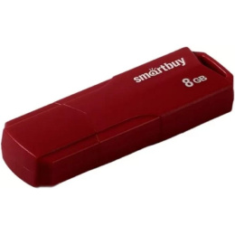 Smartbuy USB Drive 8GB CLUE Burgundy SB8GBCLU-BG UFD 2.0