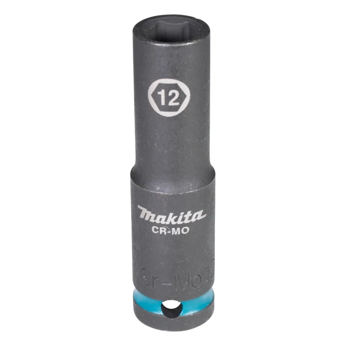 Головка ударная удлиненная торцовая Impact Black 12x81.5 мм, 1/2"DR Makita E-16433