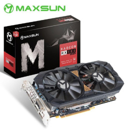 Видеокарта MAXSUN MS-RX580 8Gb GDDR5, 256bit,1206/6000Mhz, 3*DP/HDMI/DVI, 2 FAN MS-RX580 2048SP Big Mac Plus 8G RTL