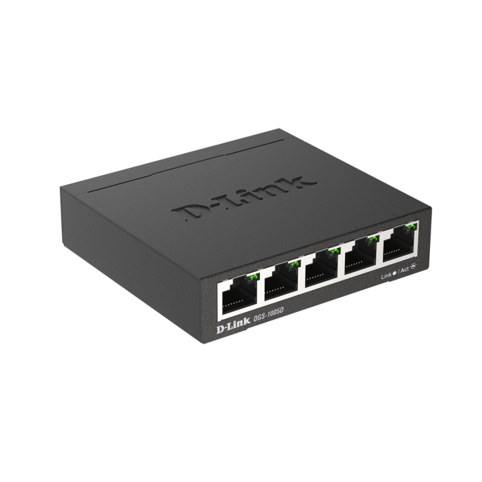Коммутатор D-Link DGS-1005D/R1A 5x1Гбит/с неуправляемый