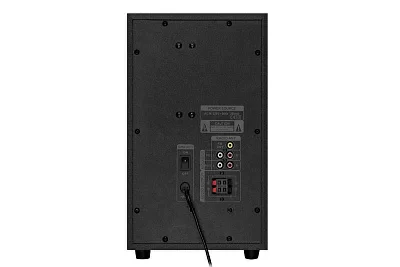 SVEN MS-2100, черный, акустическая система 2.1, мощность (RMS): 50Вт + 2х15Вт, SD/USB, FM-радио, VFD-дисплей, пульт ДУ