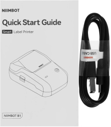 Принтер этикеток NIIMBOT B1,  зеленый [1746798]