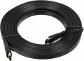 ESPADA Кабель аудио-видео High Speed ver.1.4 Flat HDMI m /HDMI m 5м. позолоч.конт. черный