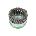Щетка чашечная 100 мм; М14 витая INOX Bosch 2608622105