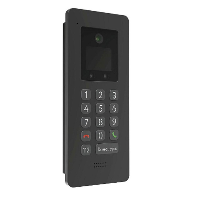 RUBETEK RV-3434/Bl Видеодомофон многоабонентский уличный черный