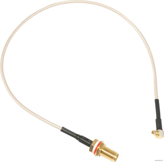 Кабель антенный MikroTik ACMMCXRPSMA 0.26м белый MMCX (m)-RP-SMA (f)