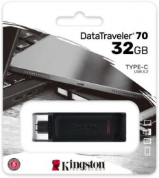 Флэш накопитель 64Gb Data Traveler 70 Type-C 