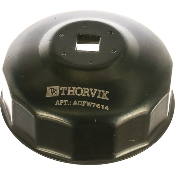 Съемник масляных фильтров "чашка" 14-граней, 76 мм THORVIK AOFW7614 52338