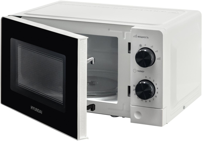 Микроволновая Печь Hyundai HYM-M2049 20л. 700Вт белый/черный