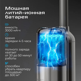 Пылесос моющий Red Solution W3500 230Вт серый