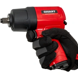 Ударный пневмогайковерт 880 Нм; 1/2"; кейс Gigant Professional PW 880RKS + набор головок
