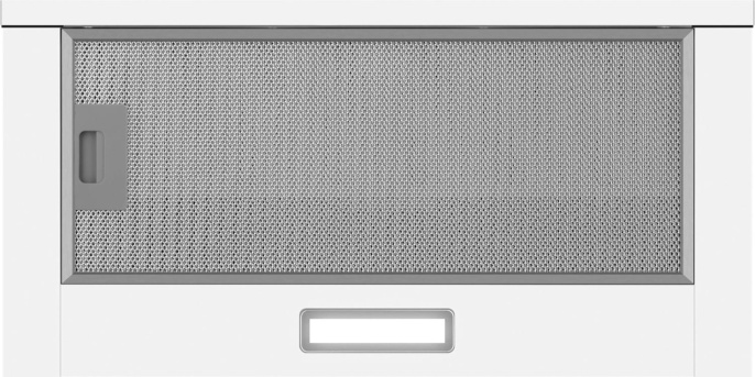 Вытяжка встраиваемая Weissgauff Tel 06 1M WE белый управление: кулисные переключатели 1 мотор